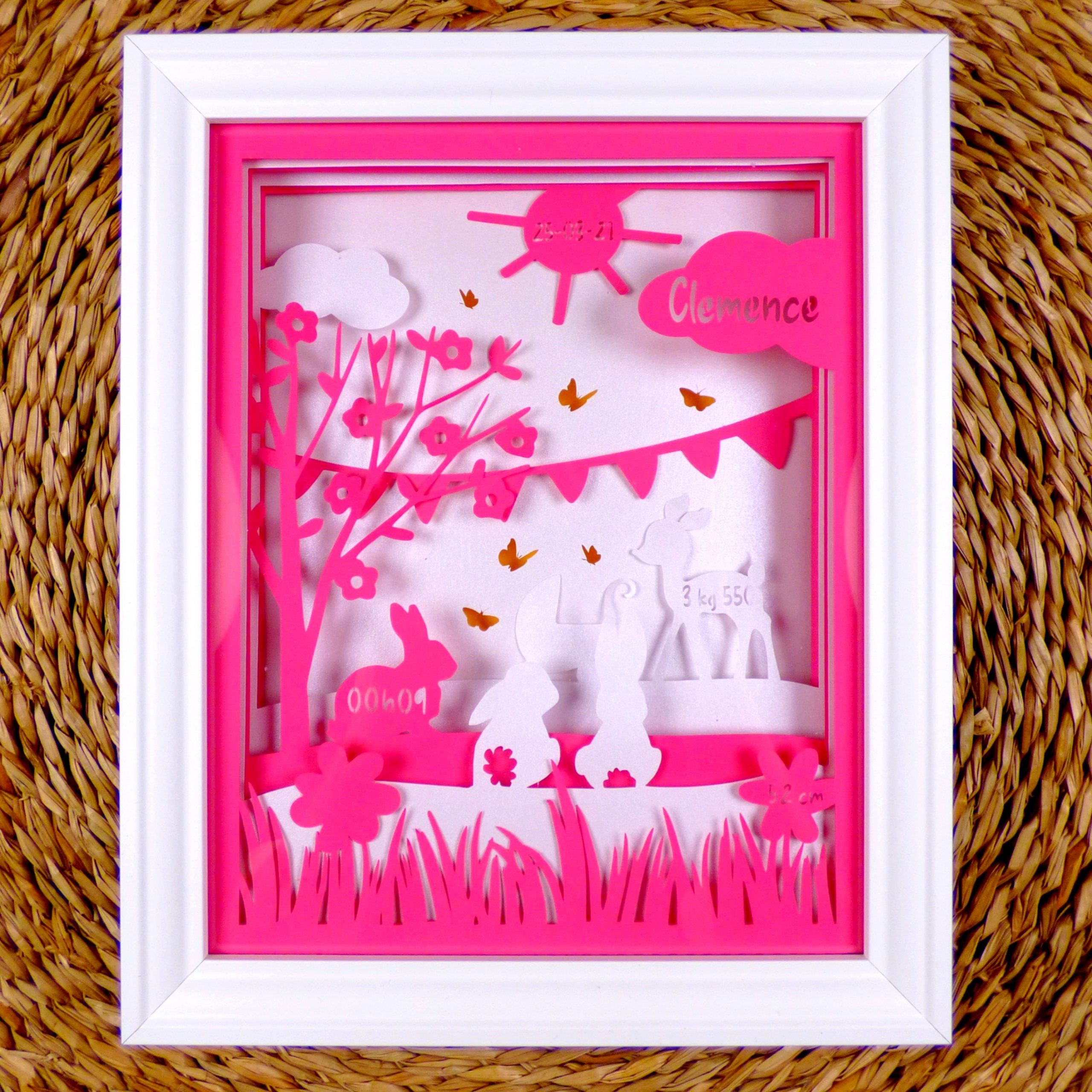 Cadre Veilleuse de Naissance